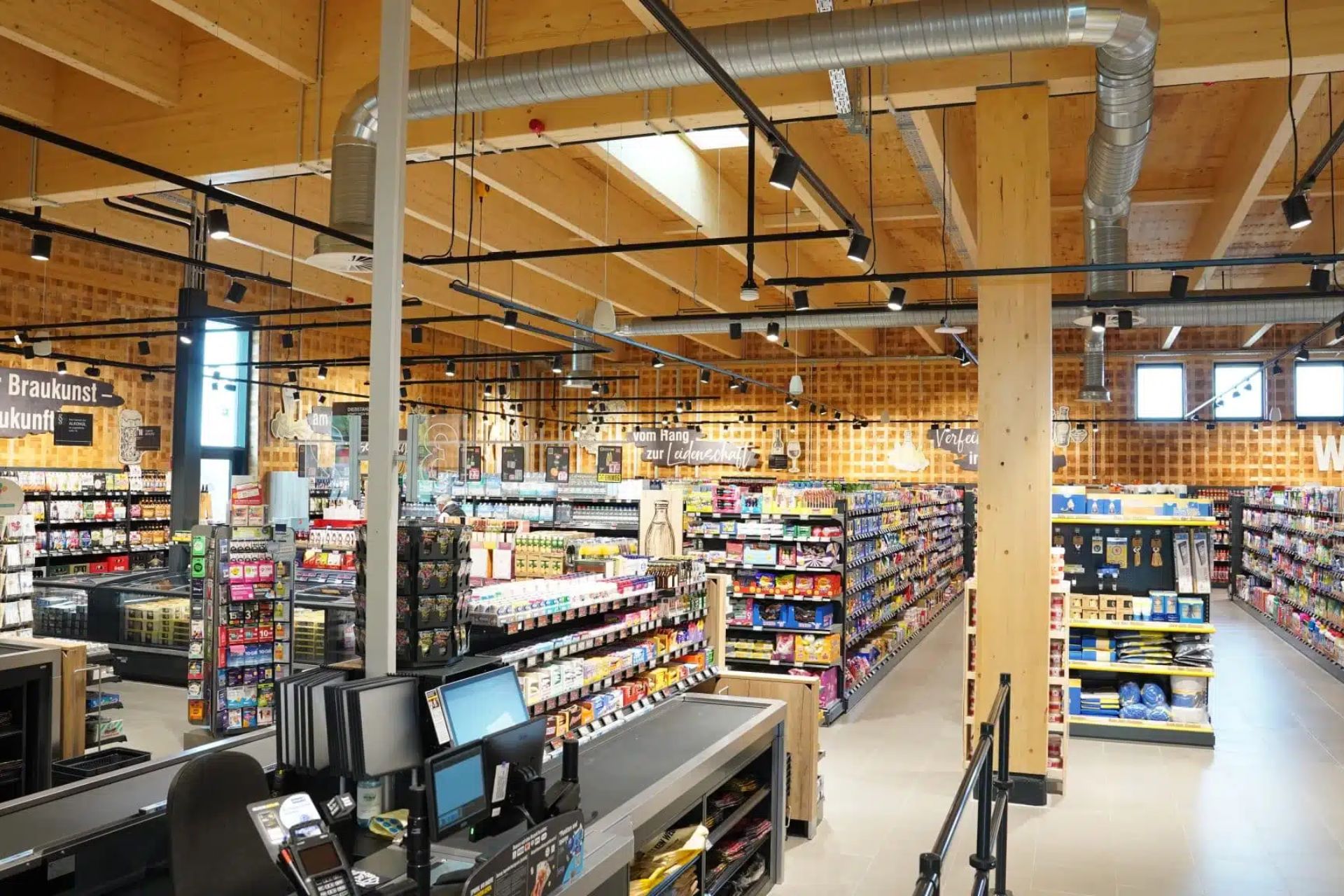 TRIQBRIQ Wooden Building Blocks Germany Supermarket