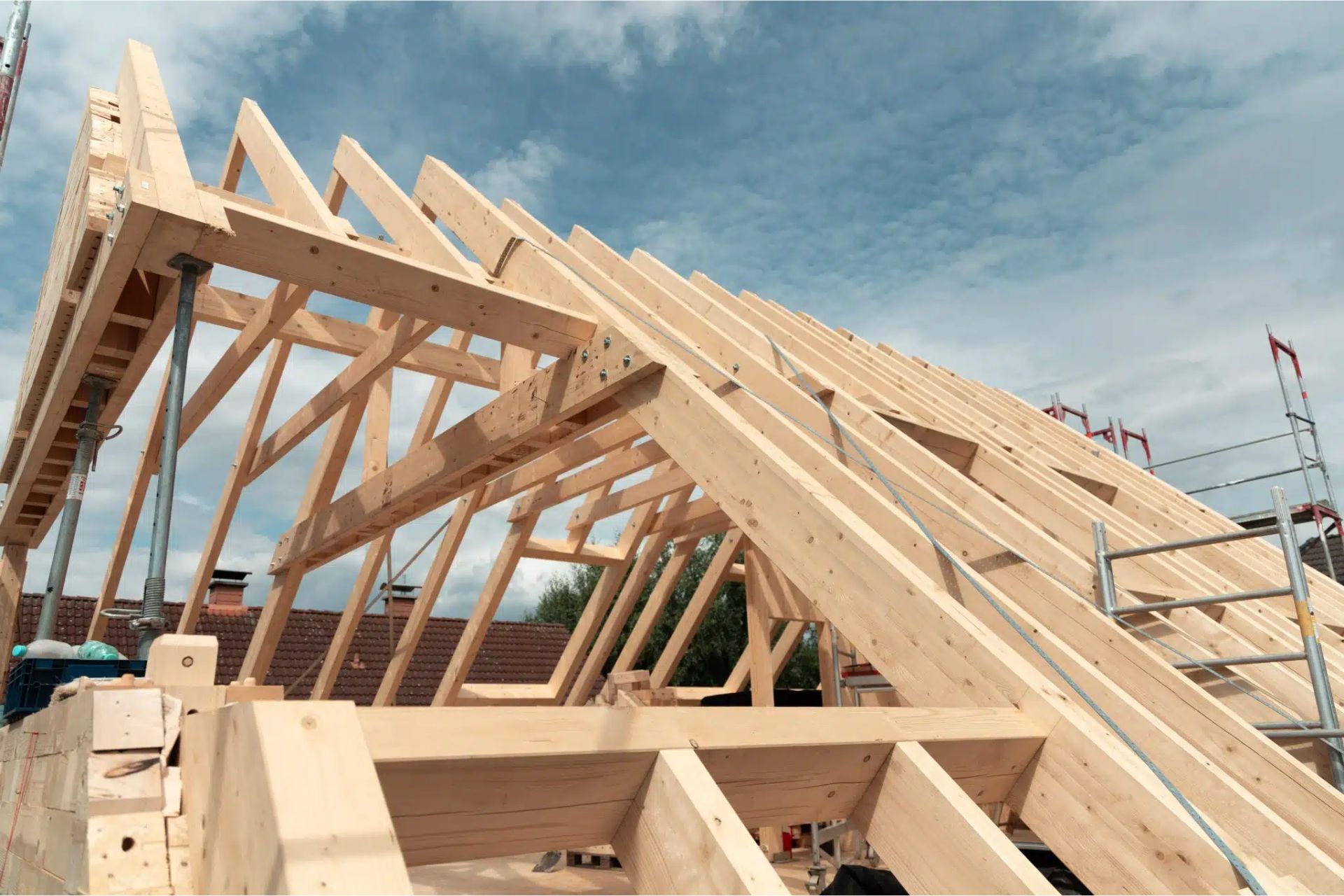 TRIQBRIQ Wooden Building Blocks Recycle