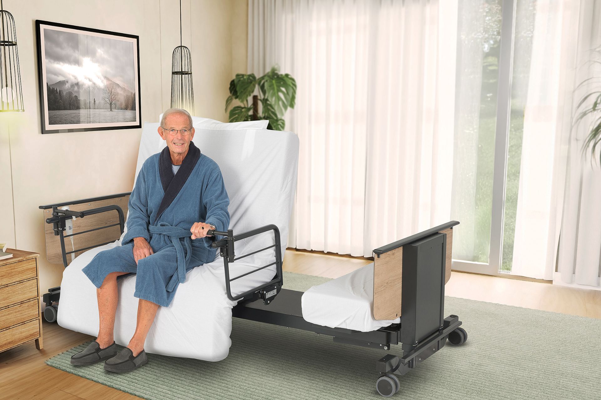 Theraposture Orbit 335HD Bariatric Rotating Bed