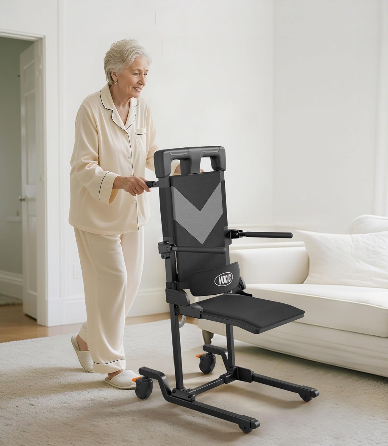 VOCIC AX35 Large Wheels and Push Handle