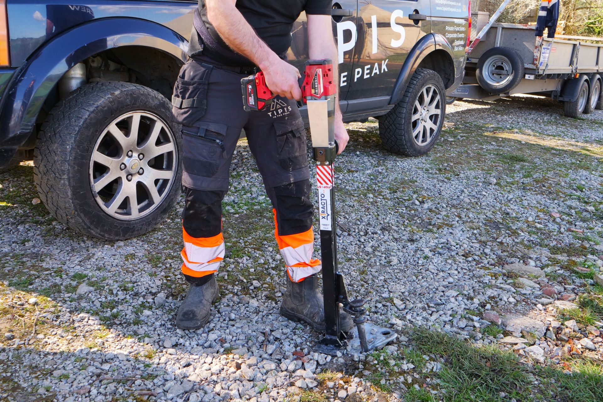 Xtracto Impact Wrench-Powered Pin Puller Weight