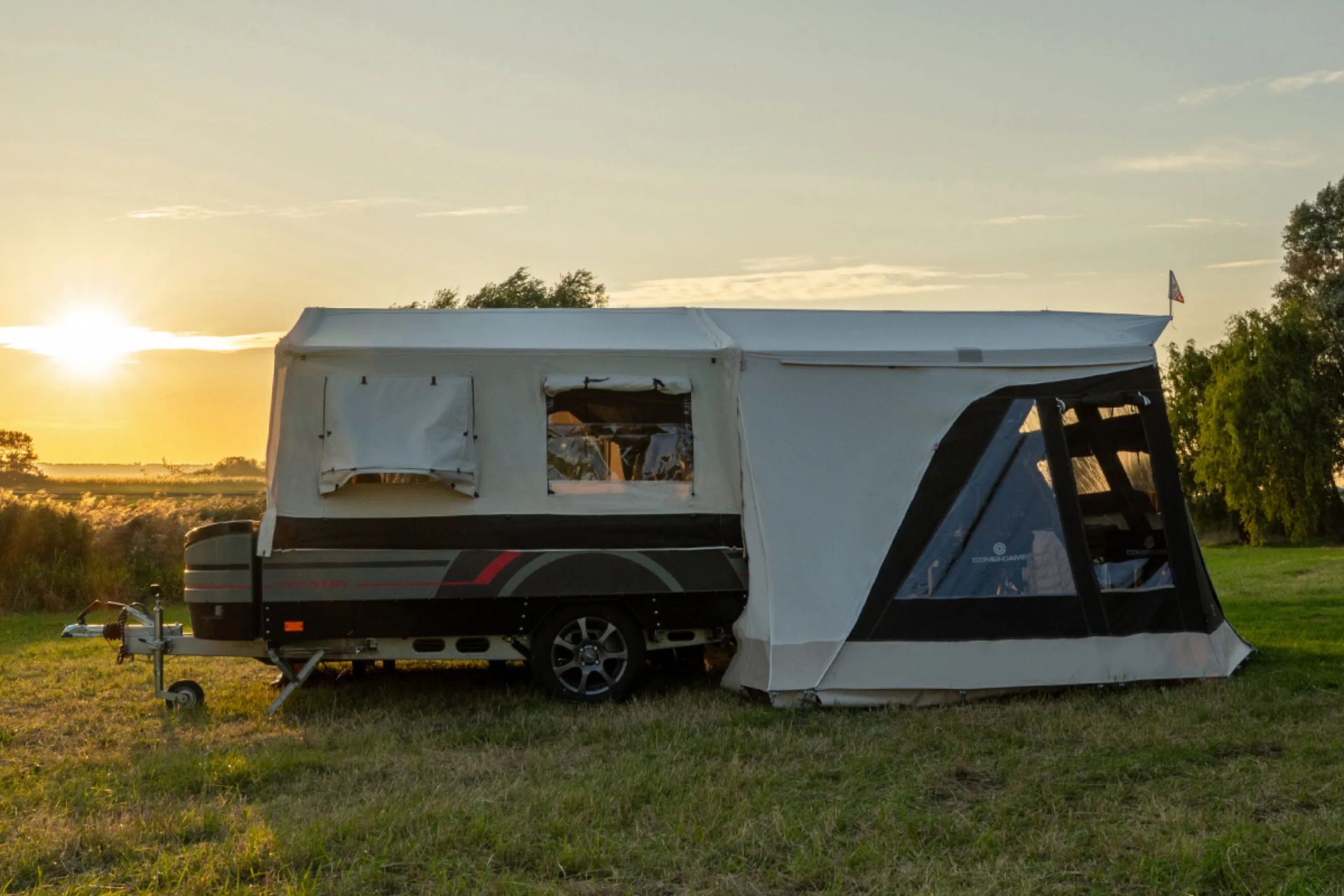 Combi-Camp Country Trailer Tent Assembled