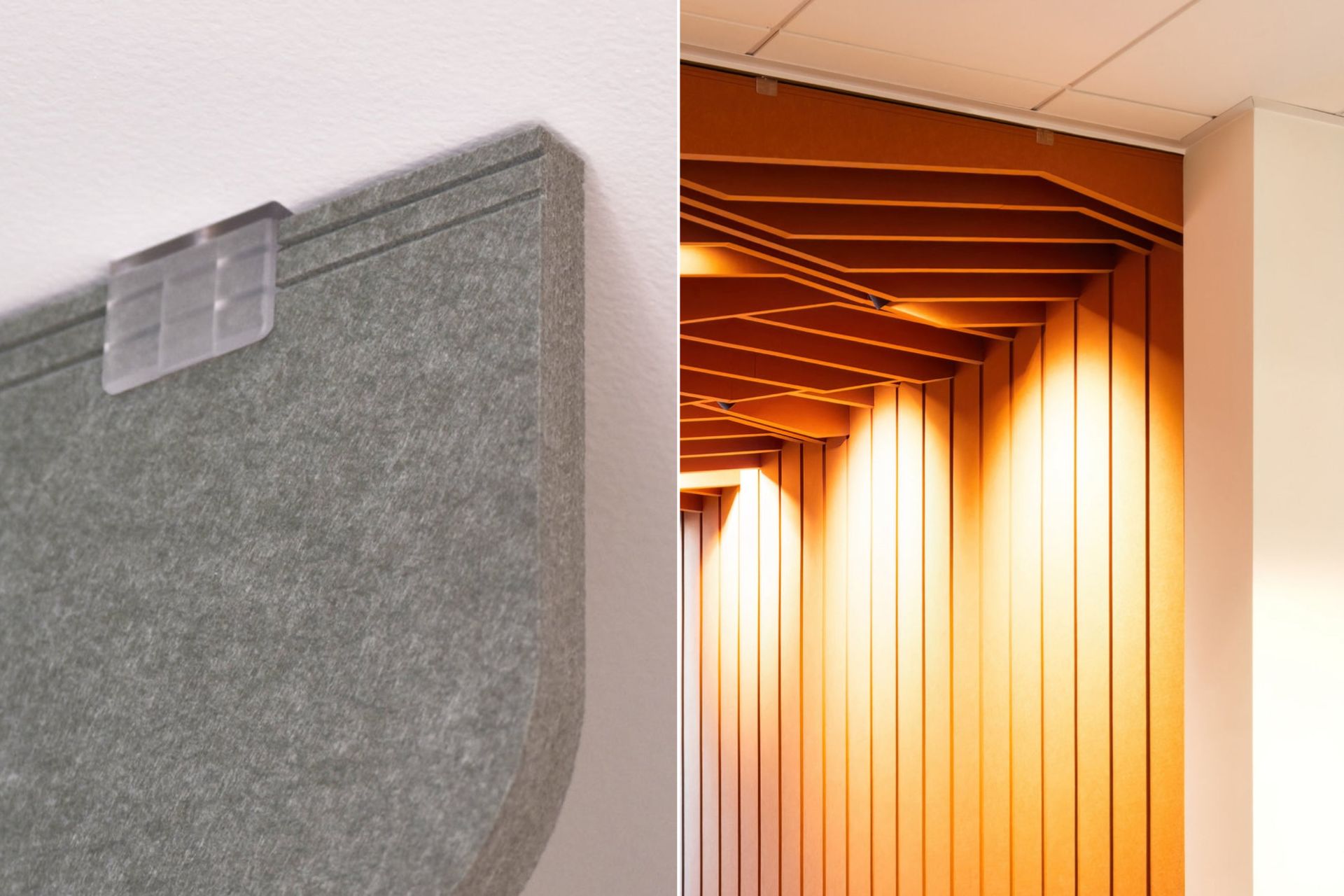 DBSorb FinLock Glue-free Acoustic Panel Mounting