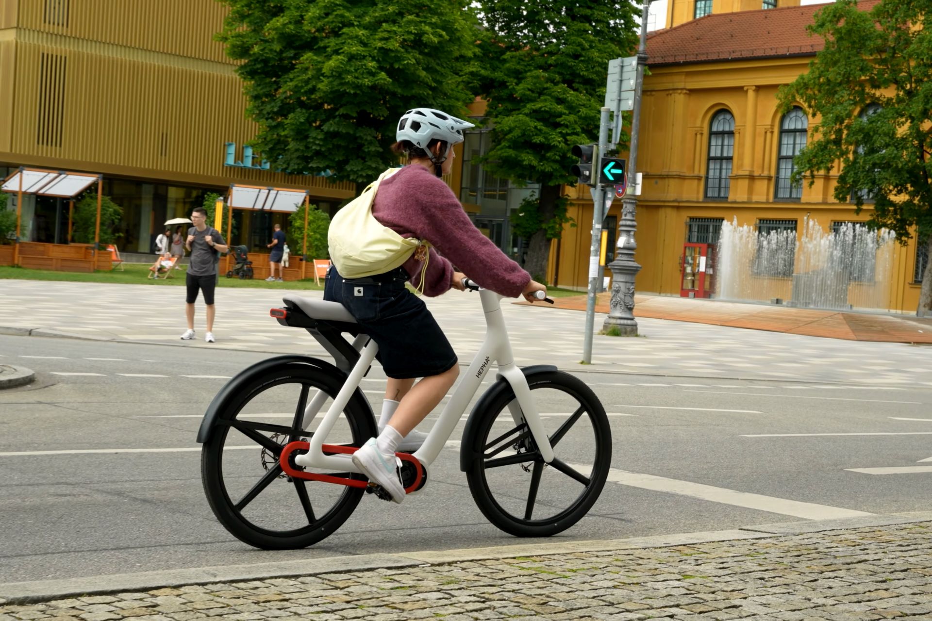 HEPHA Urban X e-Bike Regenerative Deceleration Braking