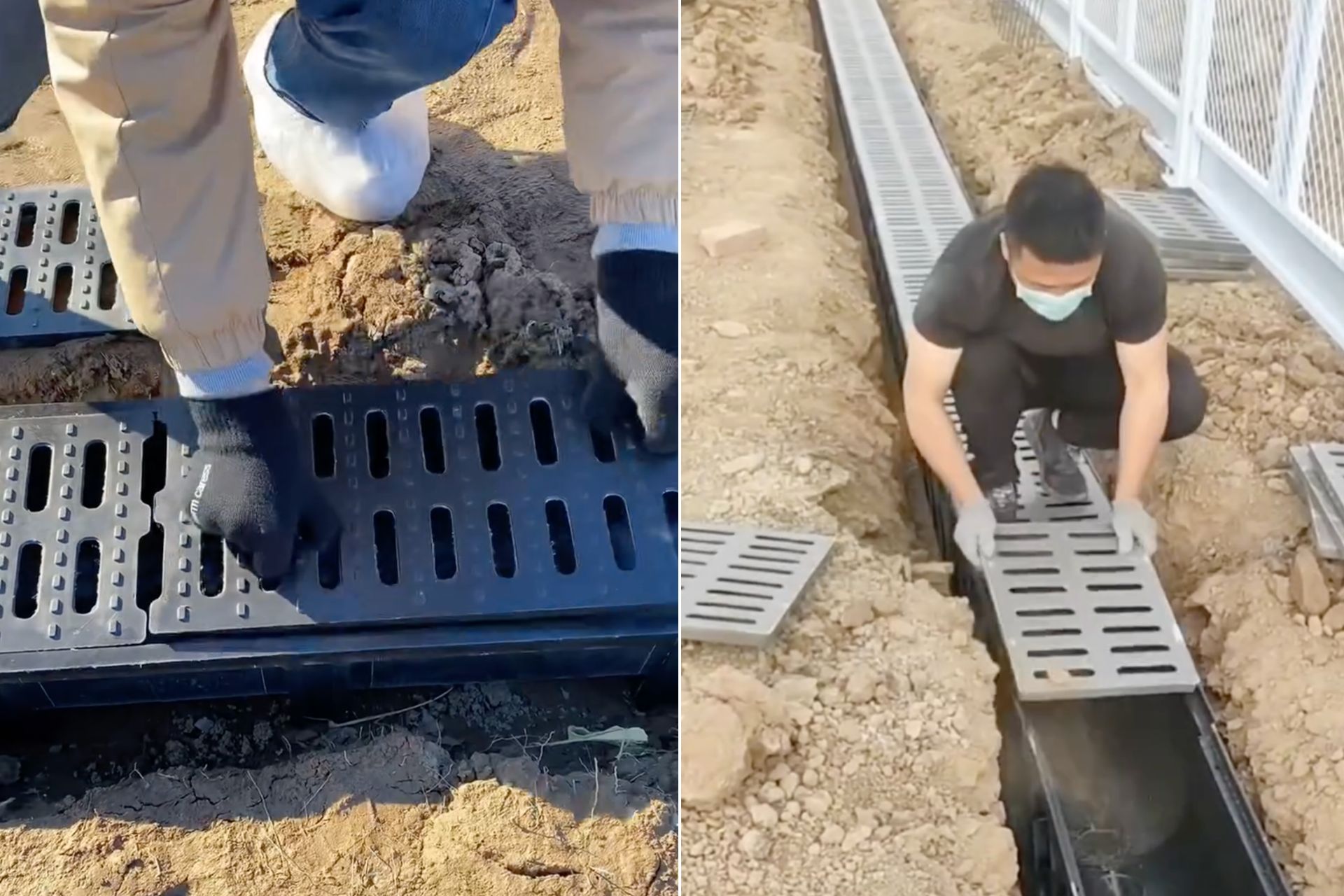 Prefabricated Resin Trench Drain Ductile Iron Gully Gratings