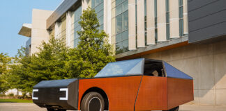 Deep Orange 17 solar electric vehicle developed by Clemson University students with BMW