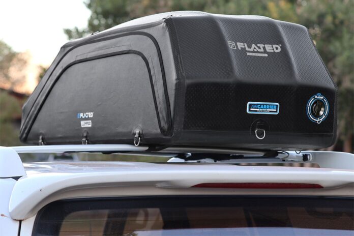 FLATED AirCarrier installed on a vehicle roof