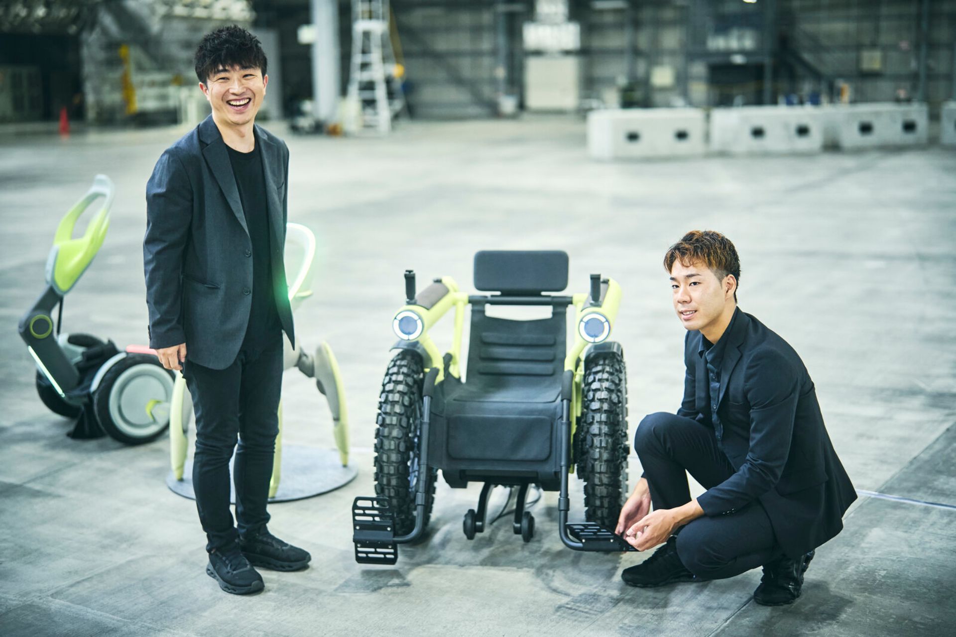 Toyota challenge me electric wheelchair