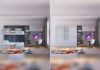Smart Living OPTIMA MULTI shown open as bunk beds and closed against the wall
